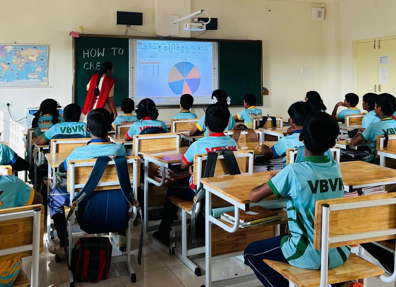 Students in classroom